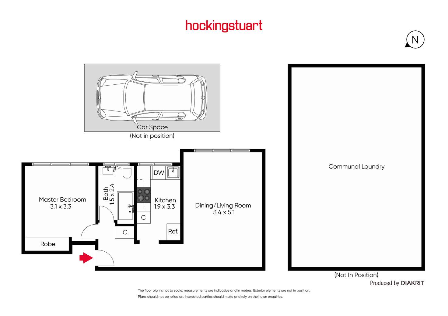 Floorplan of Homely apartment listing, 13/197 Brighton Road, Elwood VIC 3184