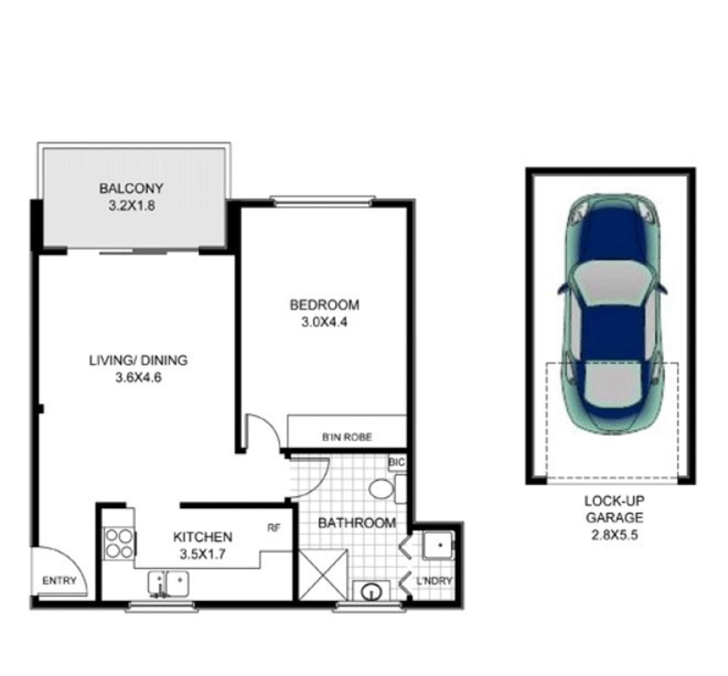 Floorplan of Homely apartment listing, 13/28 Cavill Street, Freshwater NSW 2096