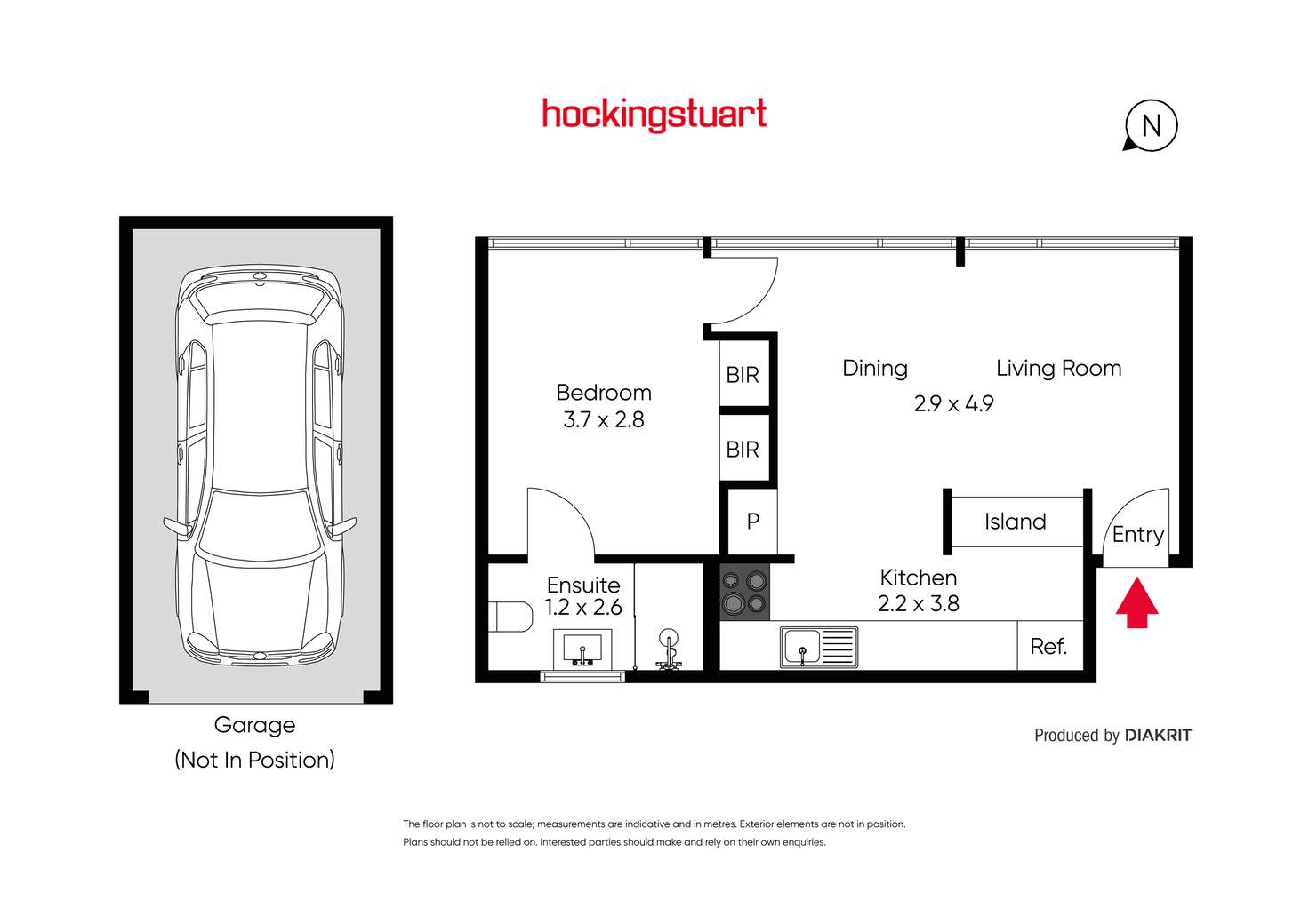 Floorplan of Homely apartment listing, 24/72 Patterson Street, Middle Park VIC 3206