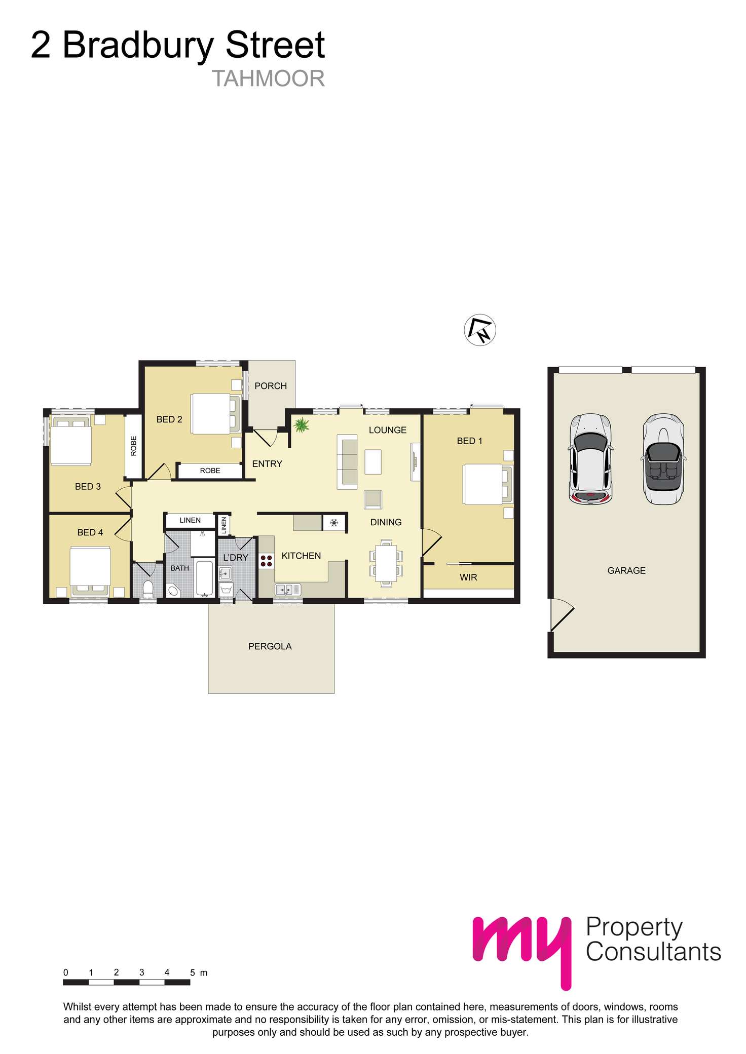 Floorplan of Homely house listing, 2 Bradbury Street, Tahmoor NSW 2573