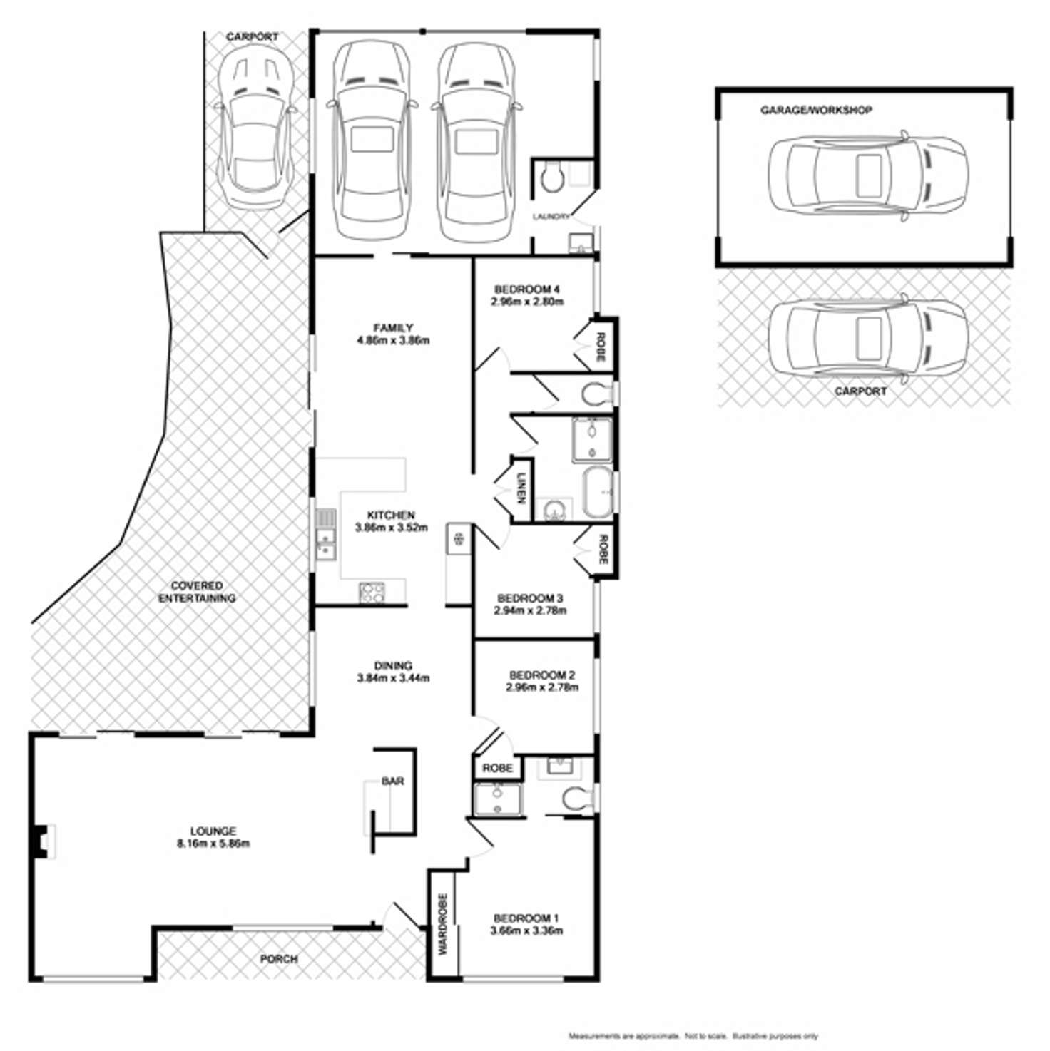 Floorplan of Homely house listing, 37 Mulligan Street, Bossley Park NSW 2176