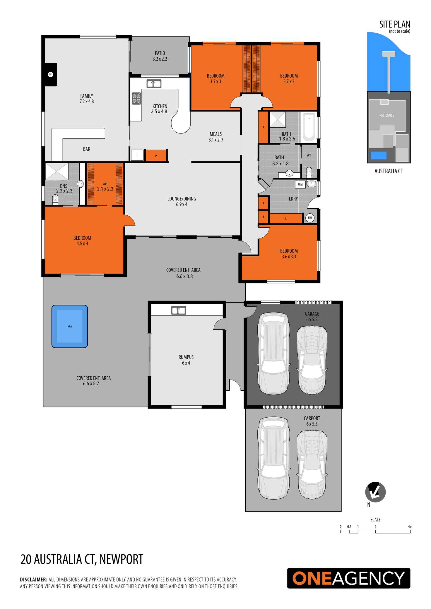 Floorplan of Homely house listing, 20 Australia Court, Newport QLD 4020