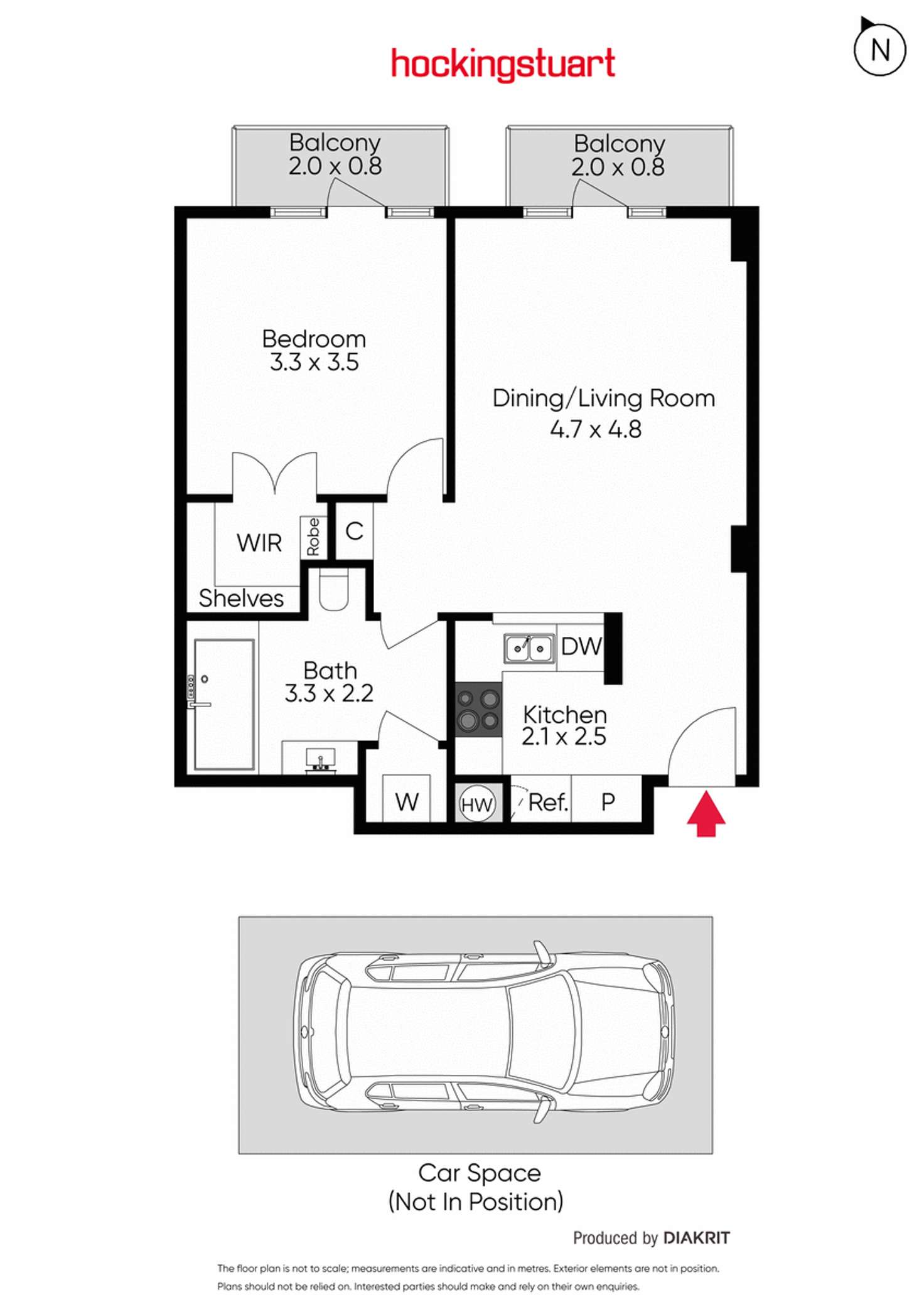 Floorplan of Homely apartment listing, 9/15 Copelen Street, South Yarra VIC 3141