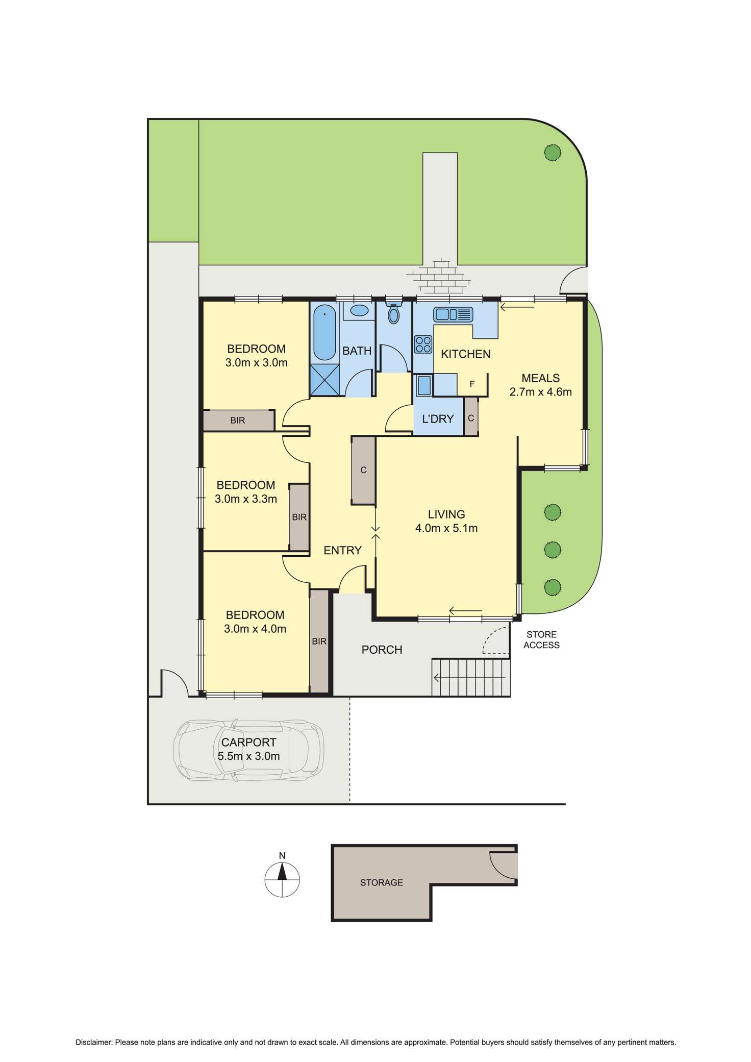 Floorplan of Homely unit listing, 2/15 Paton Street, Montmorency VIC 3094