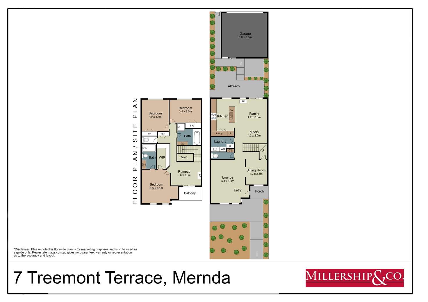Floorplan of Homely house listing, 7 Treemont Terrace, Mernda VIC 3754