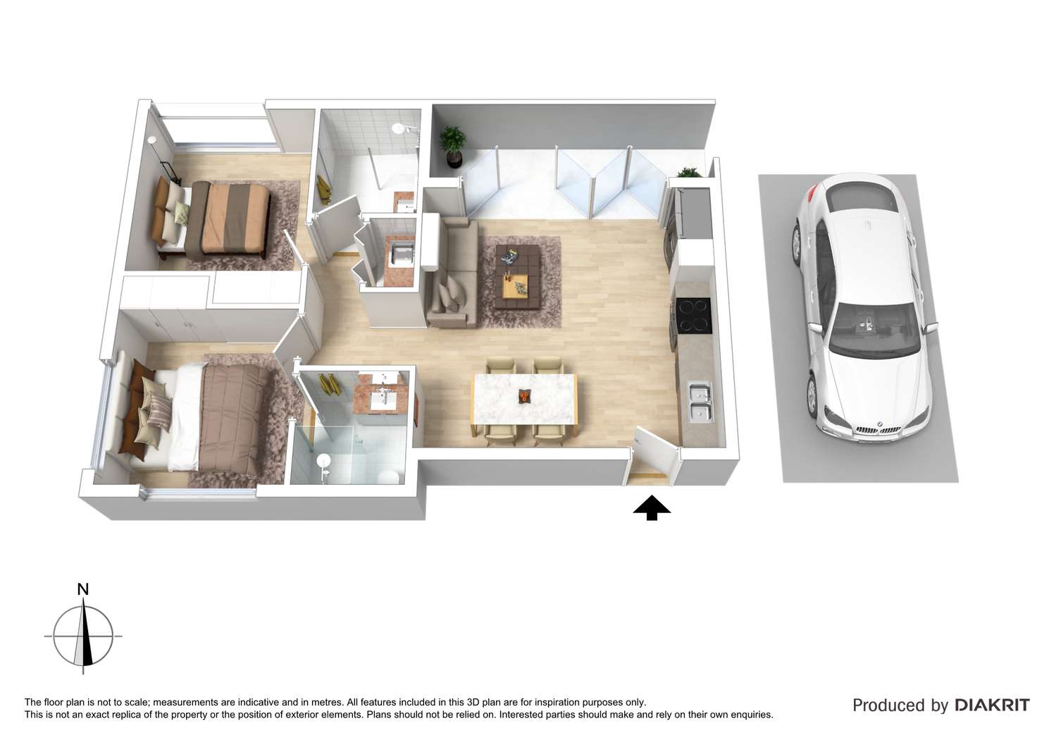 Floorplan of Homely apartment listing, 6/23 Irving Avenue, Prahran VIC 3181