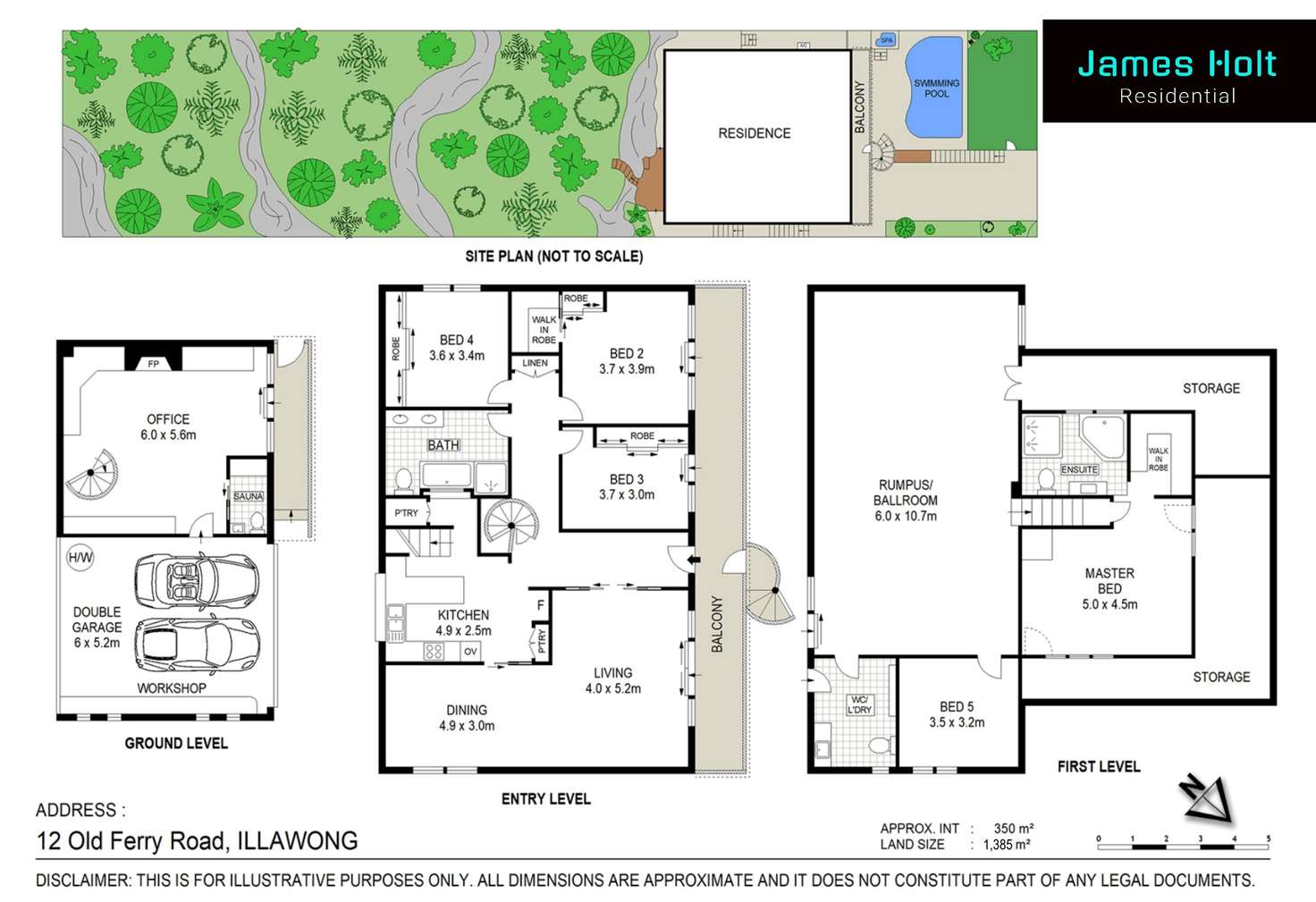 Floorplan of Homely house listing, 12 Old Ferry Road, Illawong NSW 2234