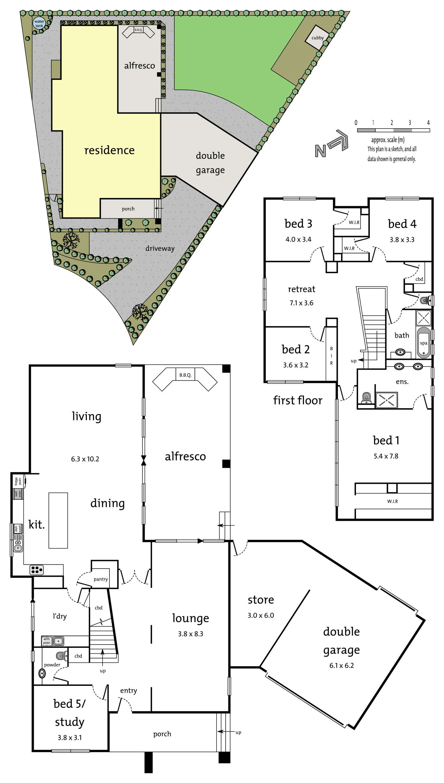 Floorplan of Homely house listing, 12 Helmsdale Retreat, Templestowe VIC 3106