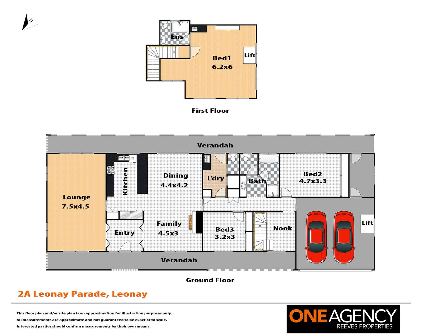 Floorplan of Homely house listing, 2A Leonay Parade, Leonay NSW 2750