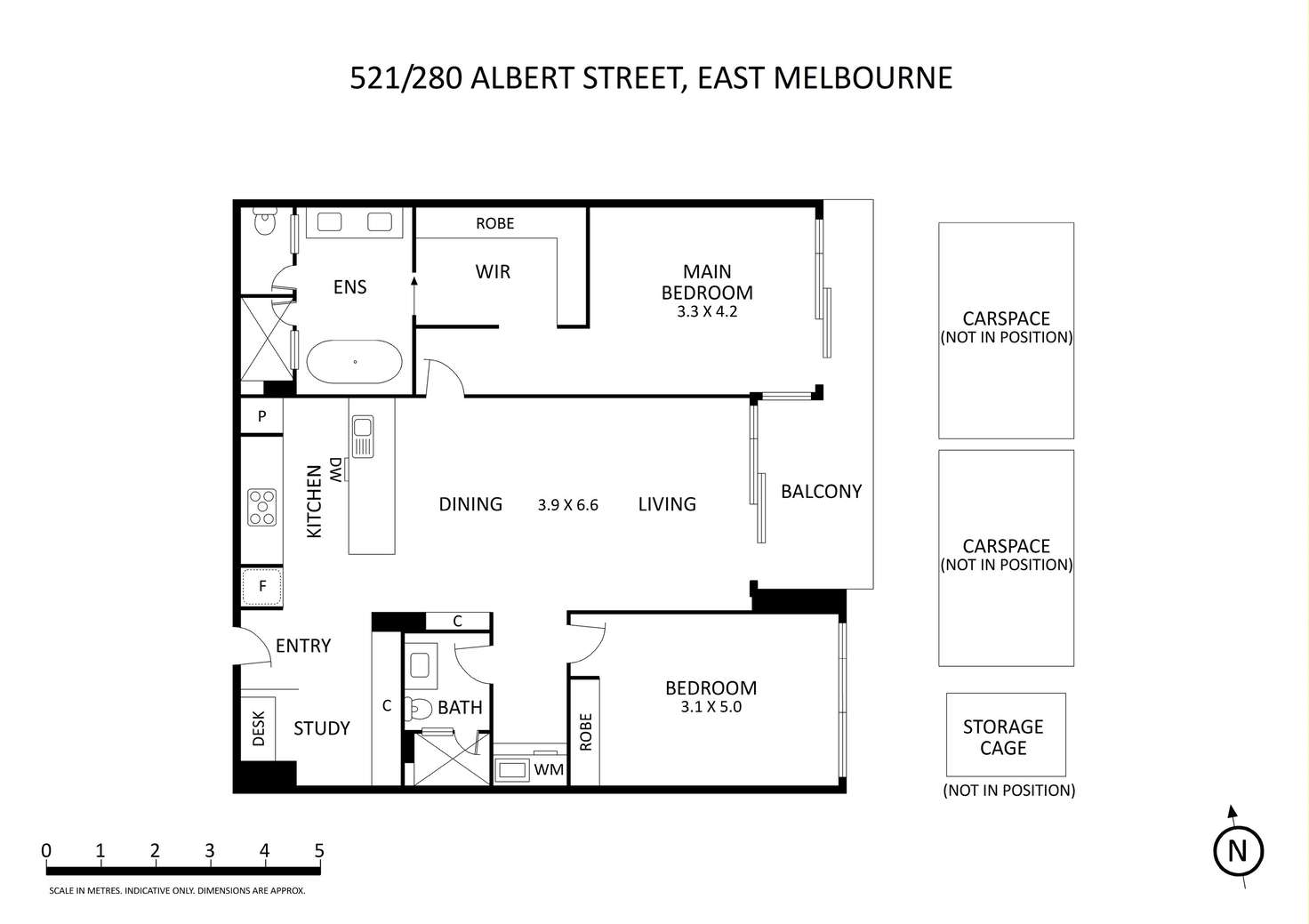 Floorplan of Homely apartment listing, 521/280 Albert Street, East Melbourne VIC 3002