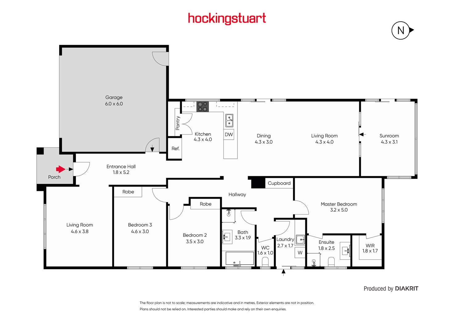 Floorplan of Homely house listing, 7 Damon Court, Sebastopol VIC 3356