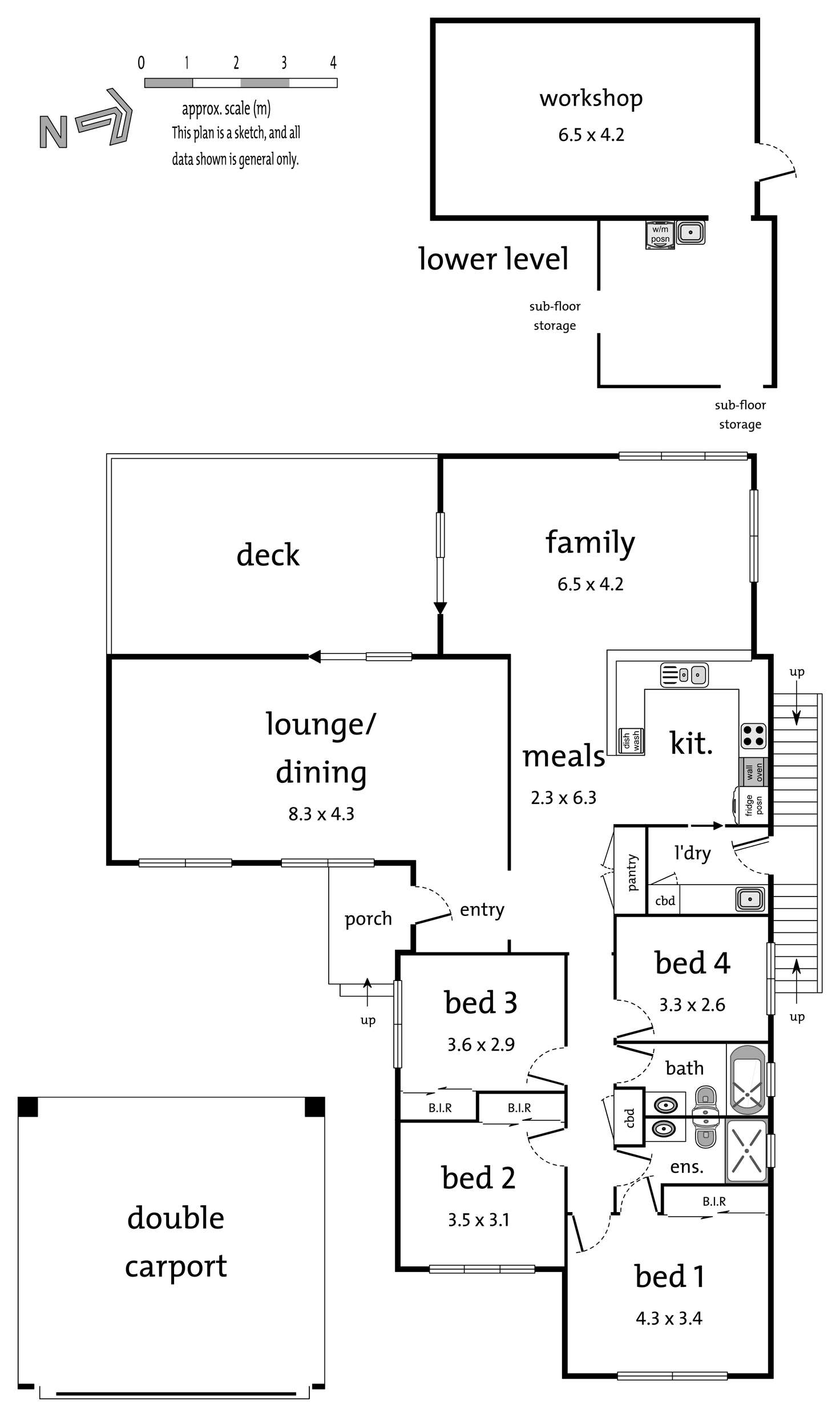 Floorplan of Homely house listing, 21 Bayley Grove, Doncaster VIC 3108