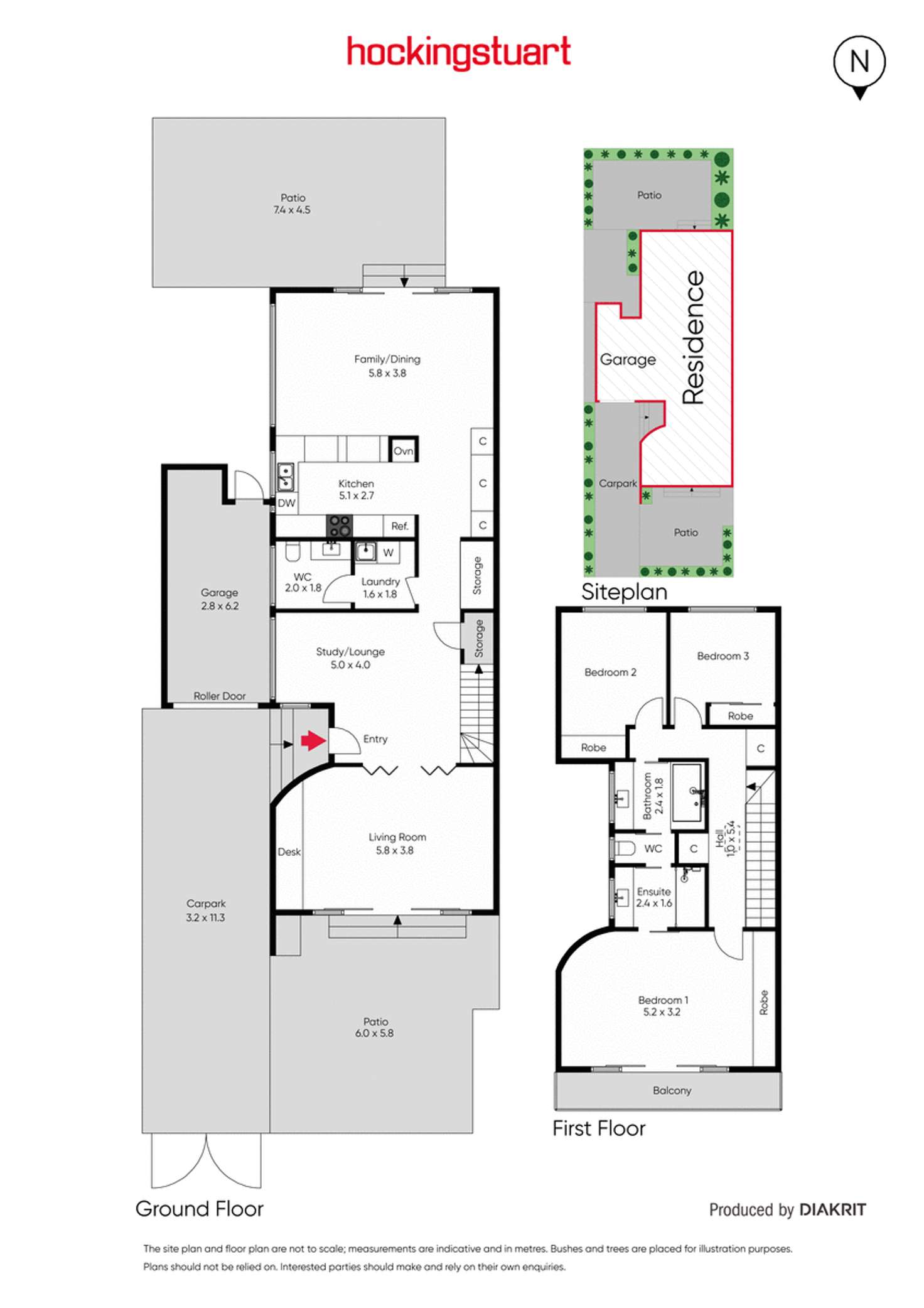 Floorplan of Homely house listing, 76 Union Street, Prahran VIC 3181