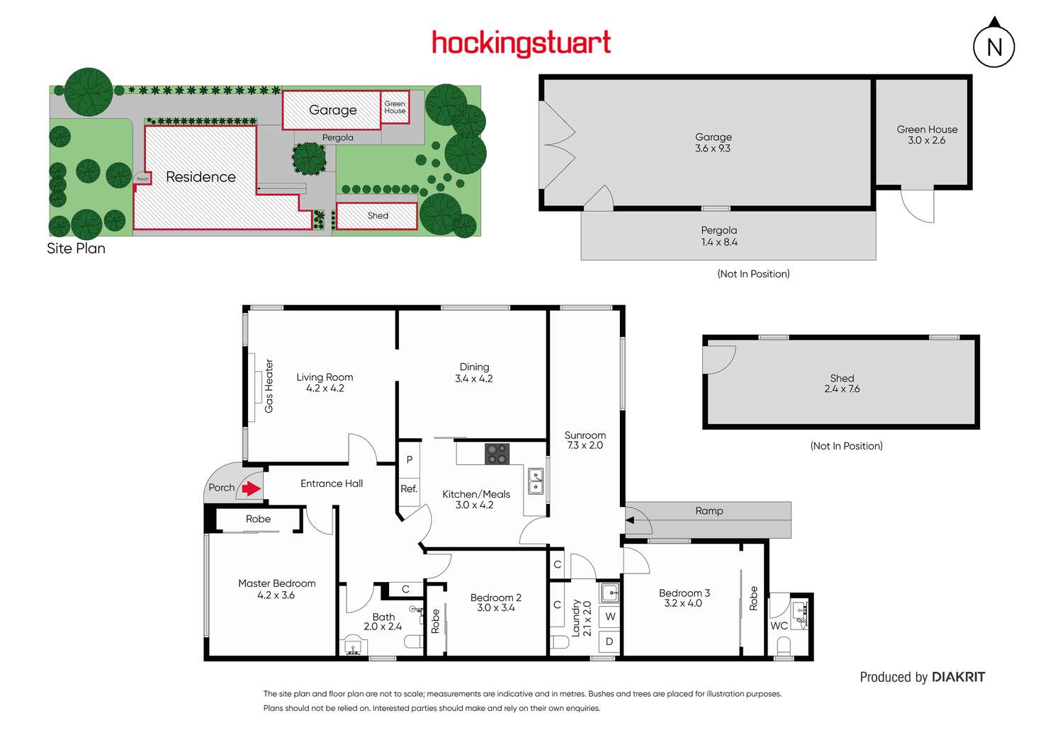 Floorplan of Homely house listing, 4 Wattle Grove, Seaholme VIC 3018