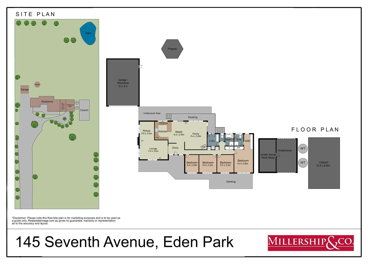 Floorplan of Homely house listing, 145 Seventh Avenue, Eden Park VIC 3757