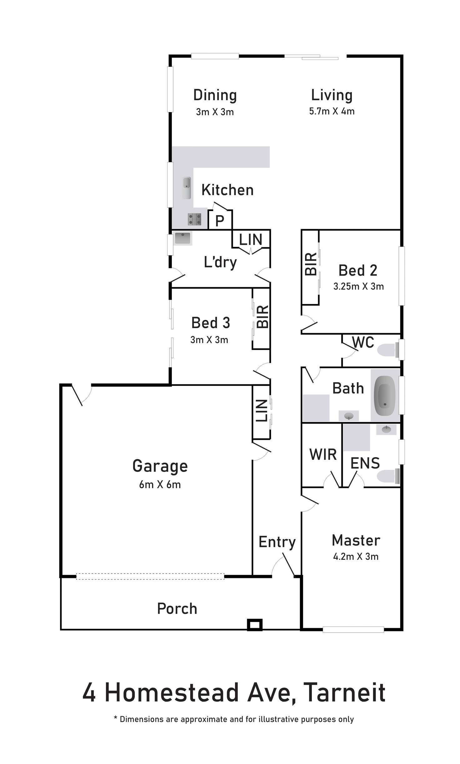 Floorplan of Homely house listing, 4 Homestead Avenue, Tarneit VIC 3029