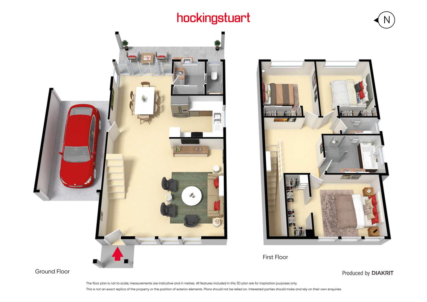 Floorplan of Homely house listing, 1/30 Cormorant Crescent, Werribee VIC 3030
