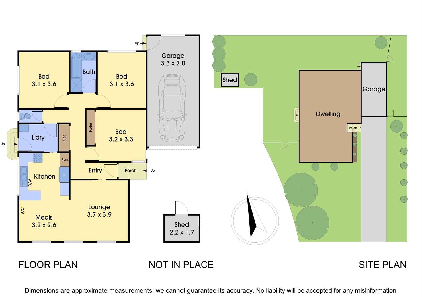 Floorplan of Homely unit listing, 2/7 Harris Grove, Bayswater VIC 3153