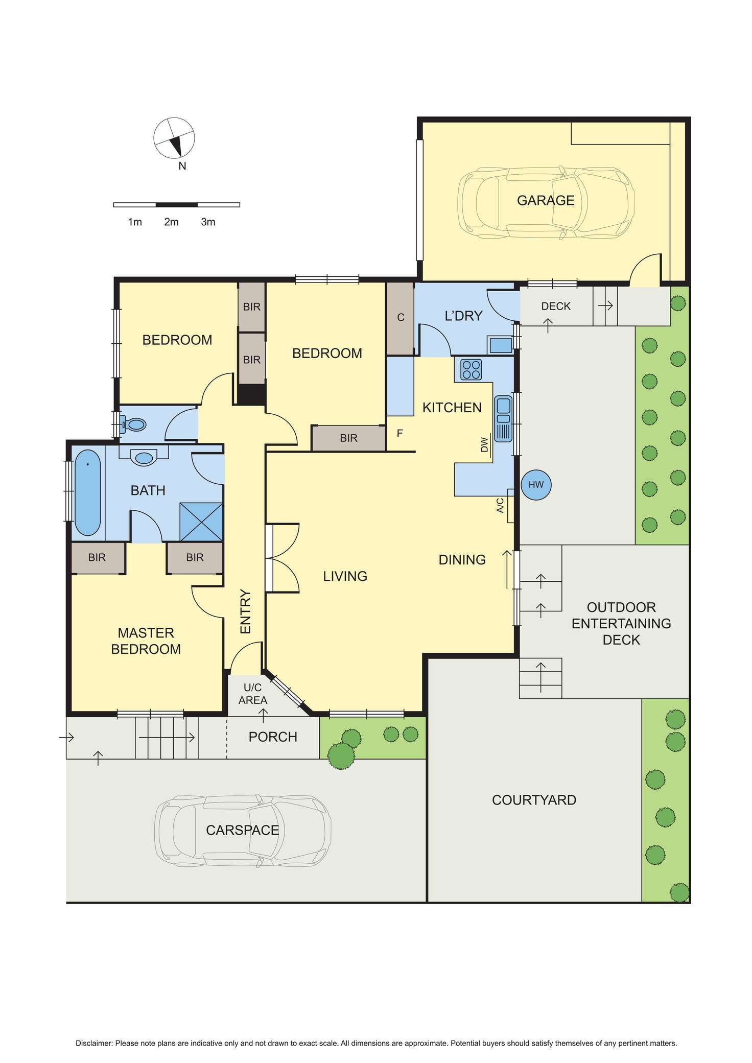 Floorplan of Homely townhouse listing, 1/119 Karingal Drive, Briar Hill VIC 3088