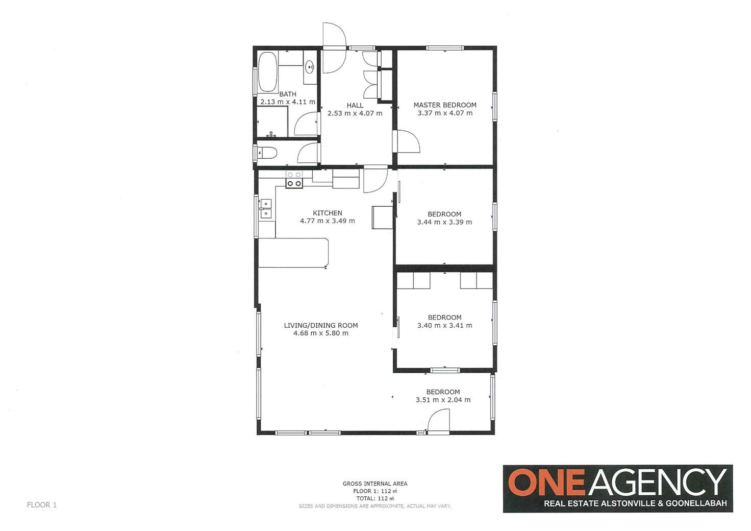Floorplan of Homely house listing, 41 McDougall Street, Kyogle NSW 2474