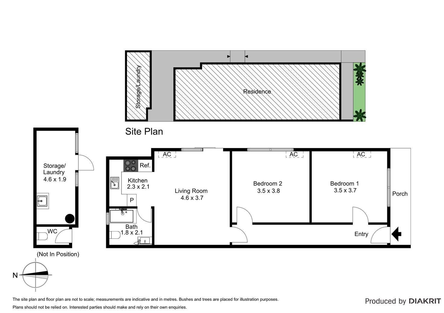 Floorplan of Homely house listing, 57 Pridham Street, Prahran VIC 3181