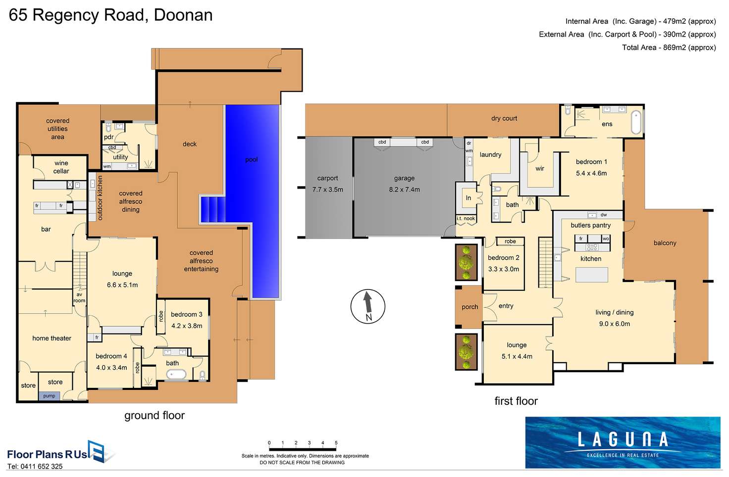 Floorplan of Homely house listing, 65 Regency Road, Doonan QLD 4562