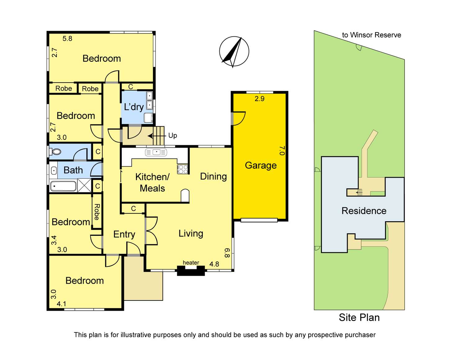 Floorplan of Homely house listing, 127 Torbay Street, Macleod VIC 3085