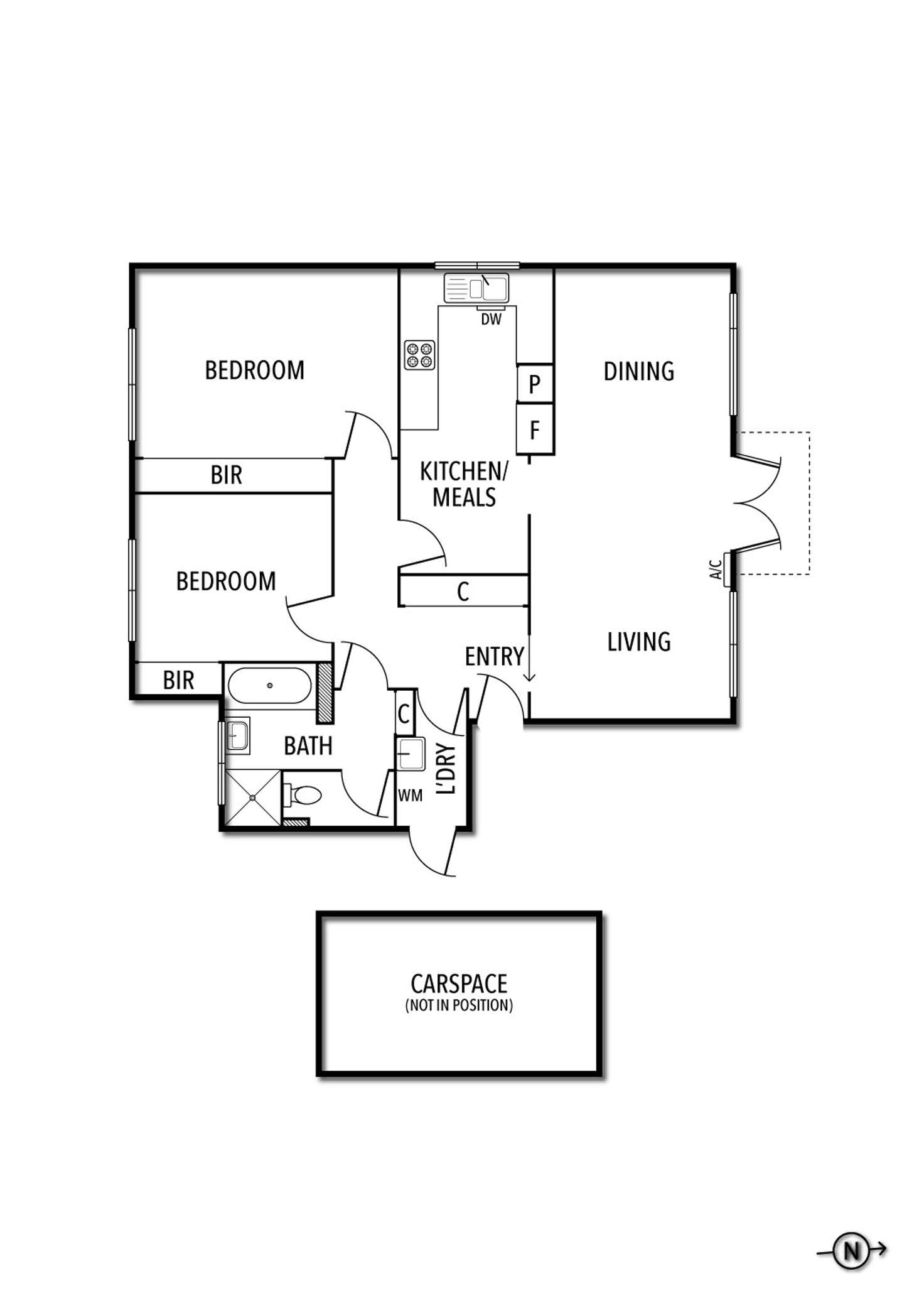 Floorplan of Homely apartment listing, 3/22 Orange Grove, St Kilda East VIC 3183