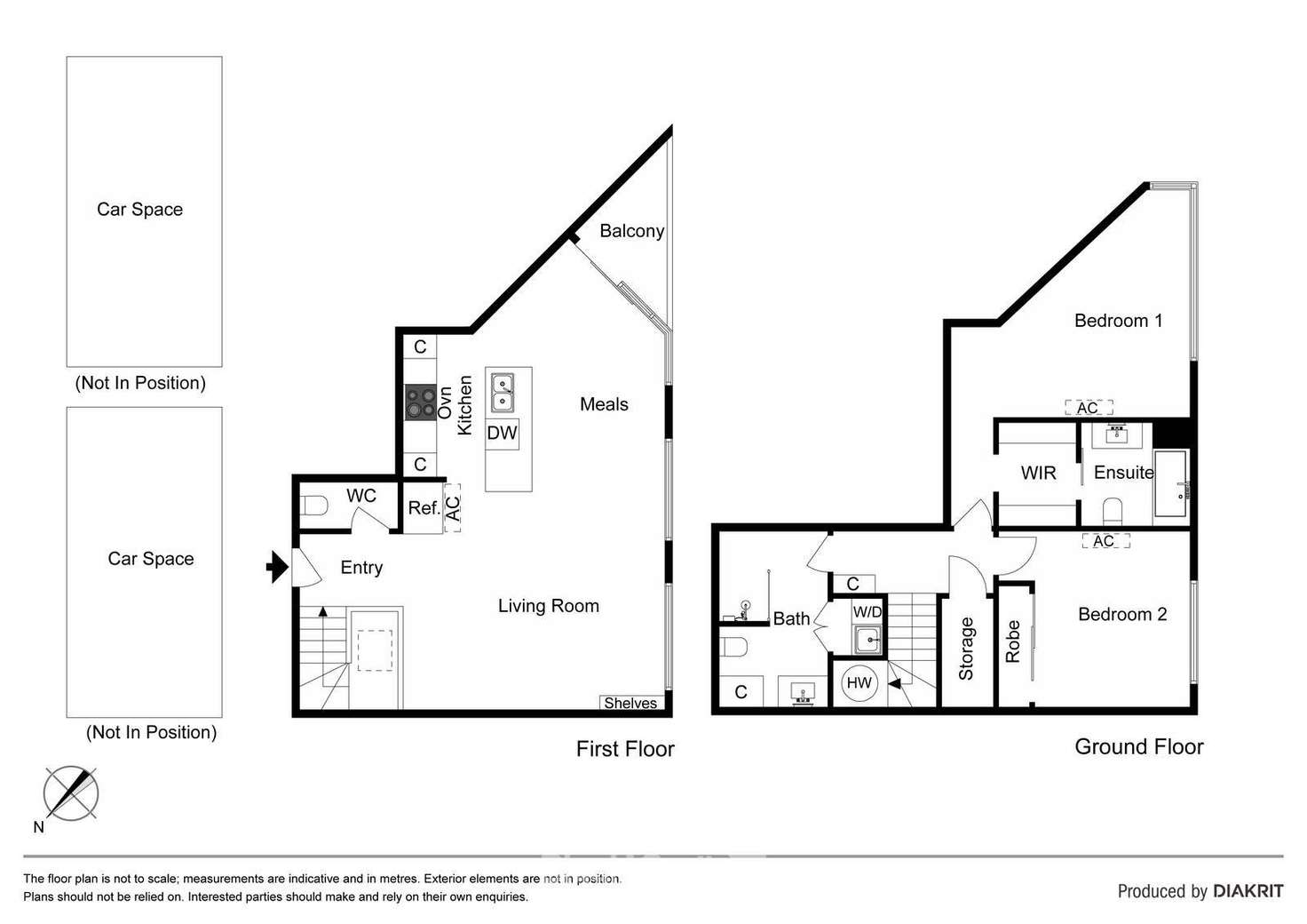 Floorplan of Homely apartment listing, 23/12 Acland Street, St Kilda VIC 3182