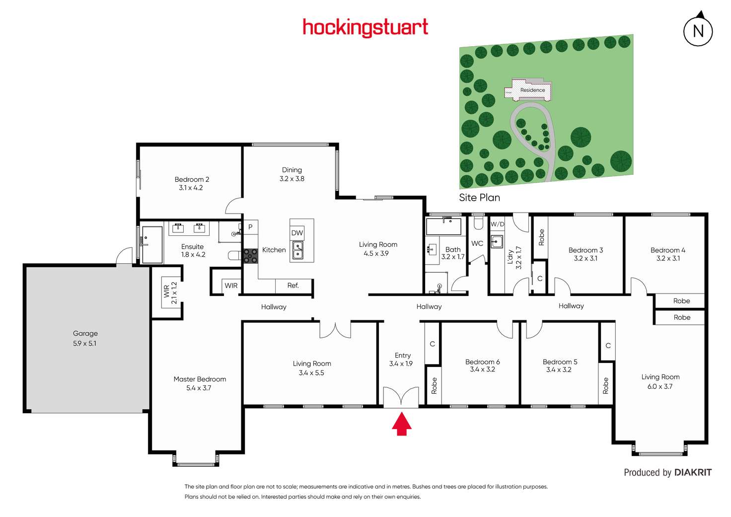 Floorplan of Homely acreageSemiRural listing, 535 Robinsons Road, Langwarrin VIC 3910