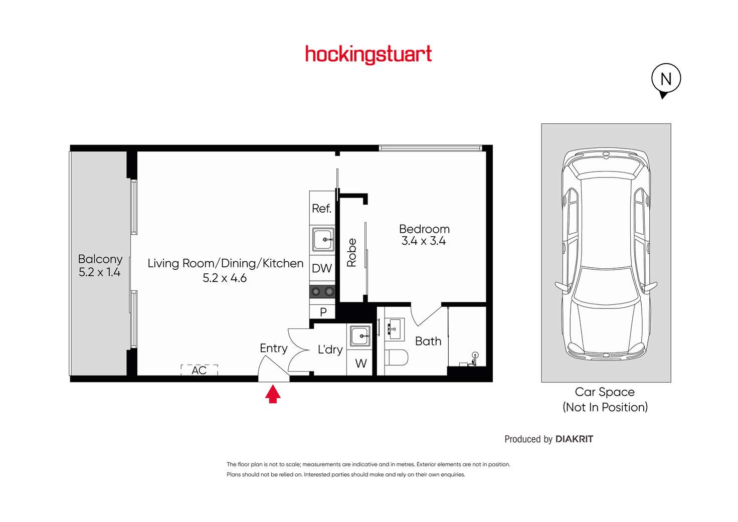 Floorplan of Homely apartment listing, 118/264 Drummond Street, Carlton VIC 3053