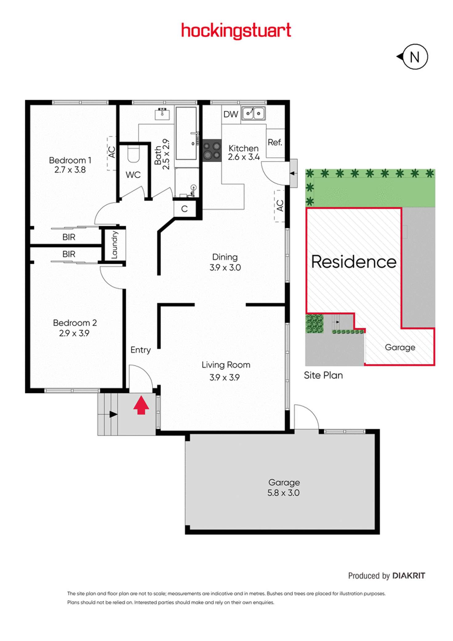 Floorplan of Homely unit listing, 3/60 Brunel Street, Malvern East VIC 3145