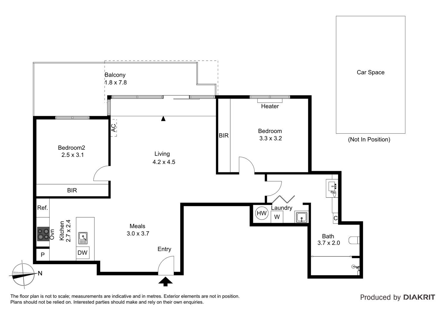 Floorplan of Homely apartment listing, 13/10 Clifton Street, Prahran VIC 3181