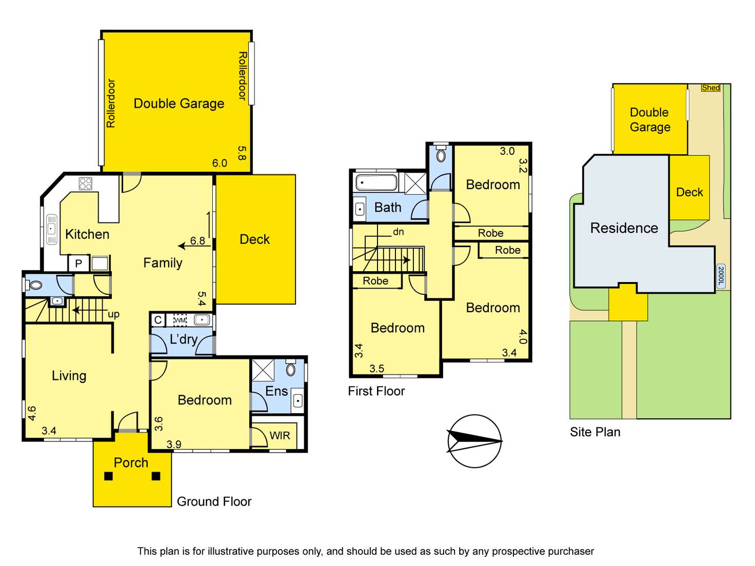 Floorplan of Homely unit listing, 1/11 Anama Street, Greensborough VIC 3088