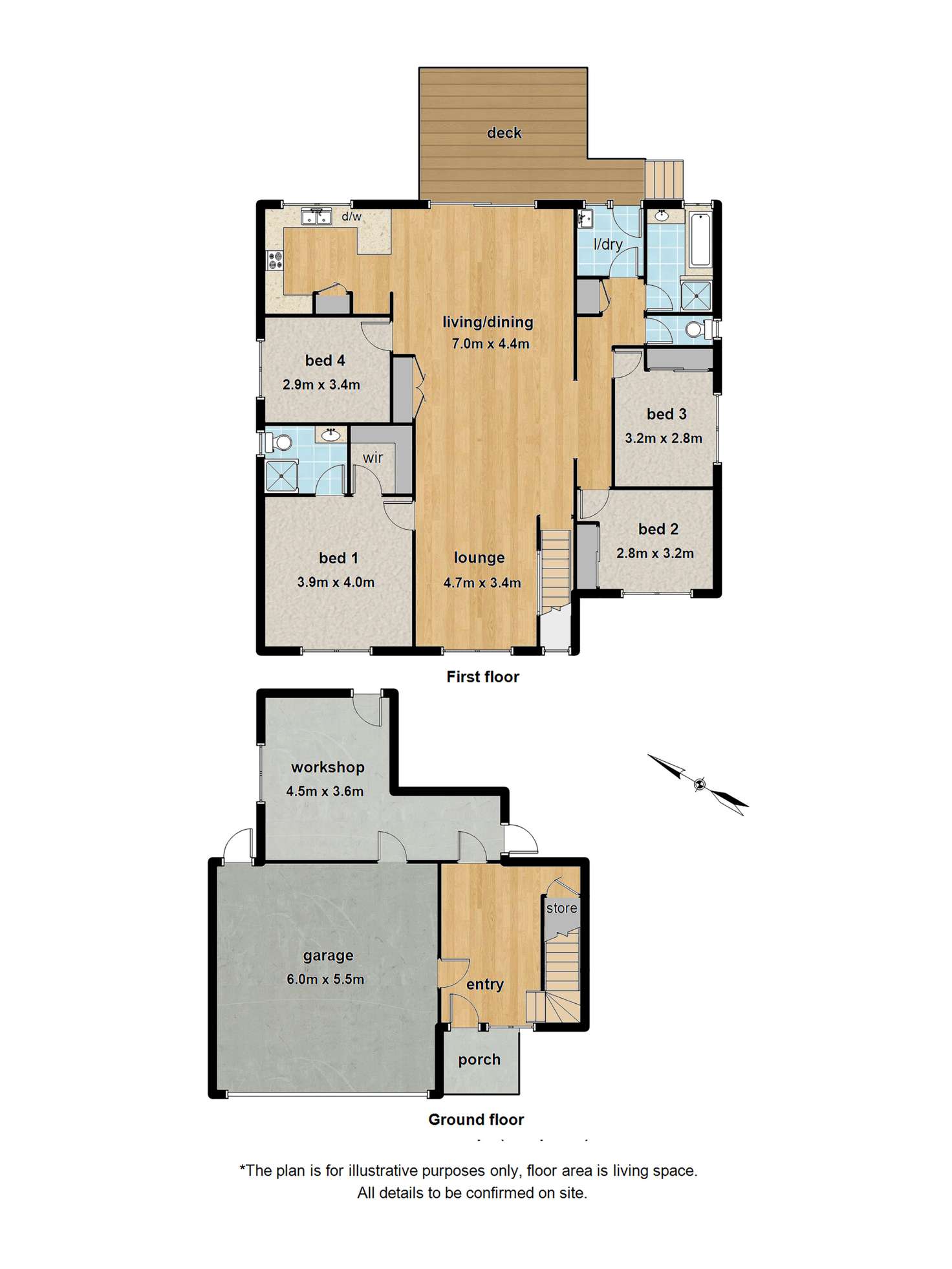 Floorplan of Homely house listing, 2 Archer Place, Woori Yallock VIC 3139