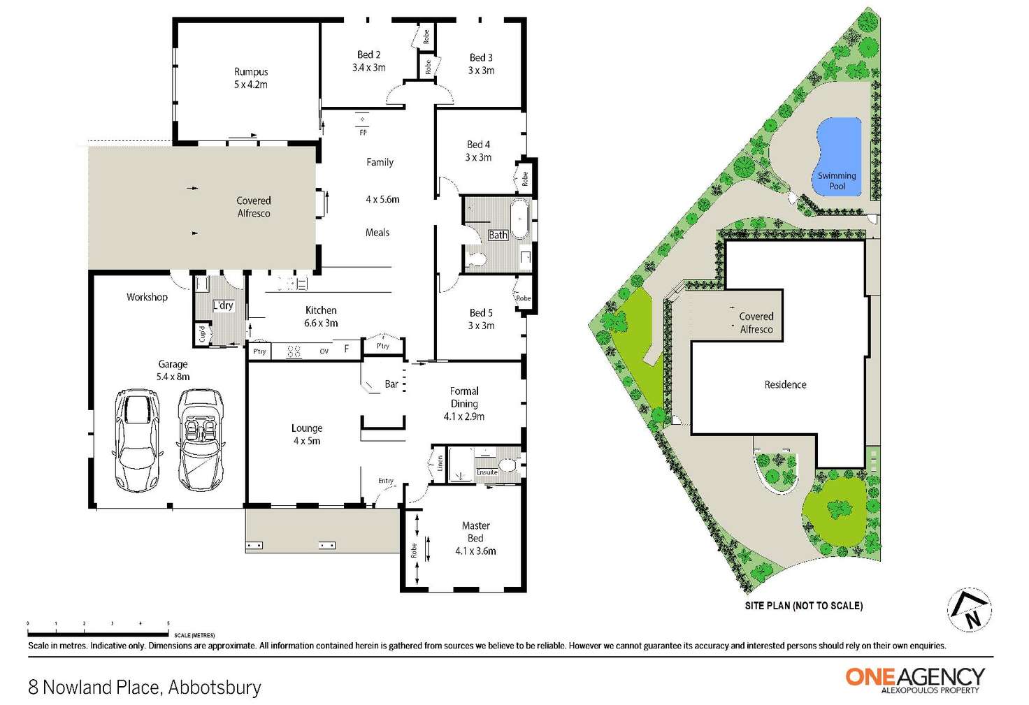 Floorplan of Homely house listing, 8 Nowland Place, Abbotsbury NSW 2176