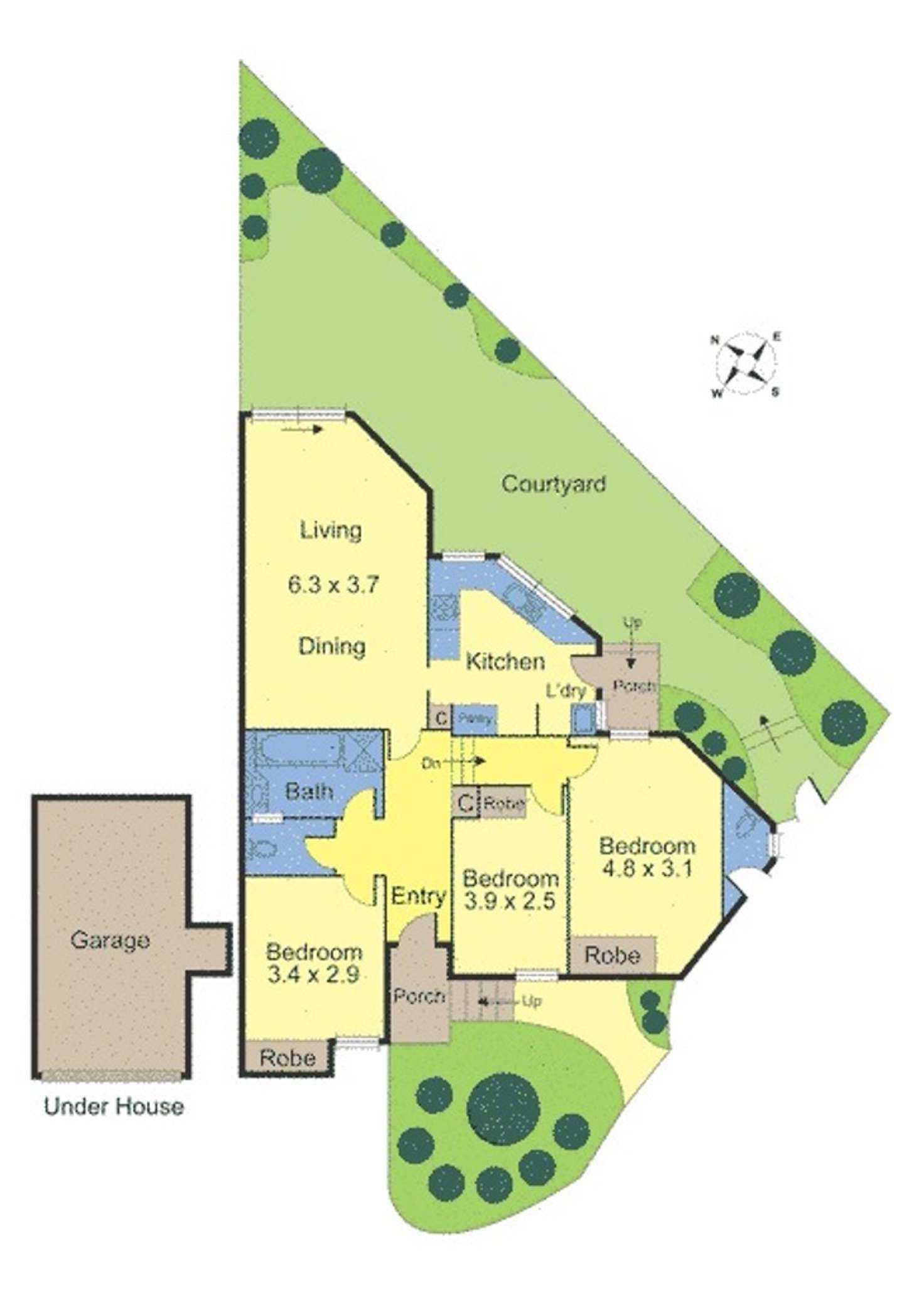 Floorplan of Homely unit listing, 7/14 Parring Road, Balwyn VIC 3103