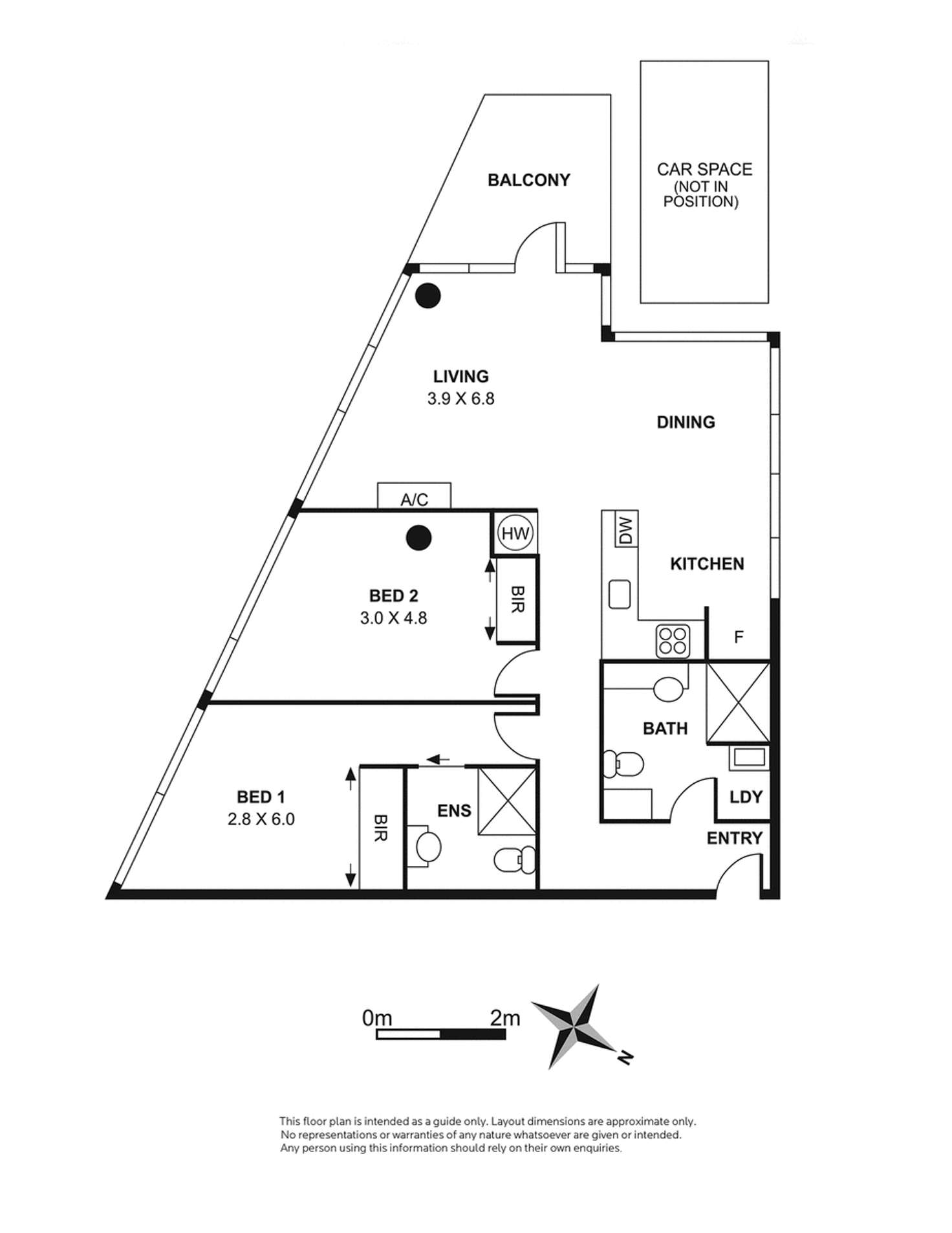 Floorplan of Homely apartment listing, 1309/565 Flinders Street, Melbourne VIC 3000