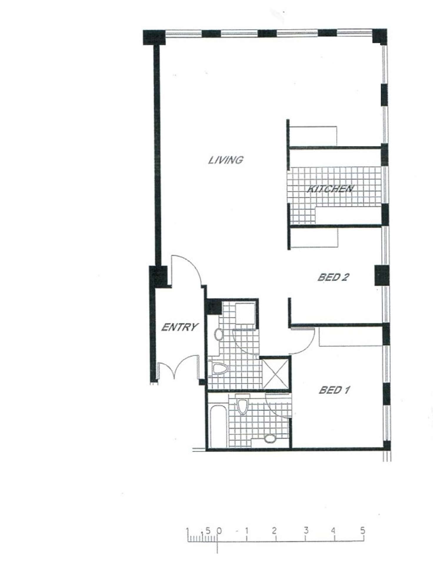Floorplan of Homely apartment listing, 1003/442 St Kilda Road, Melbourne VIC 3004