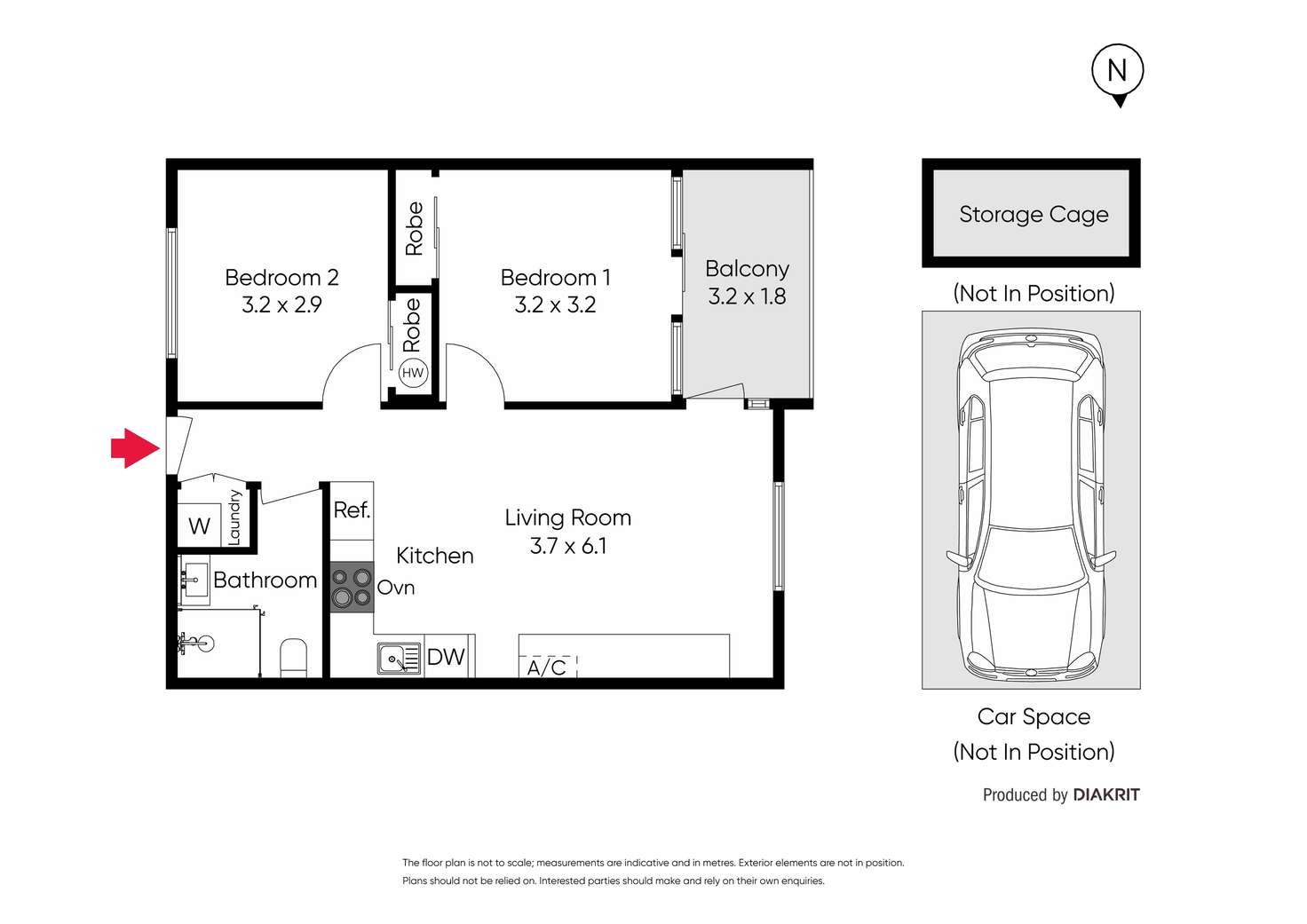 Floorplan of Homely apartment listing, 102/2 Cedar Street, Caulfield South VIC 3162