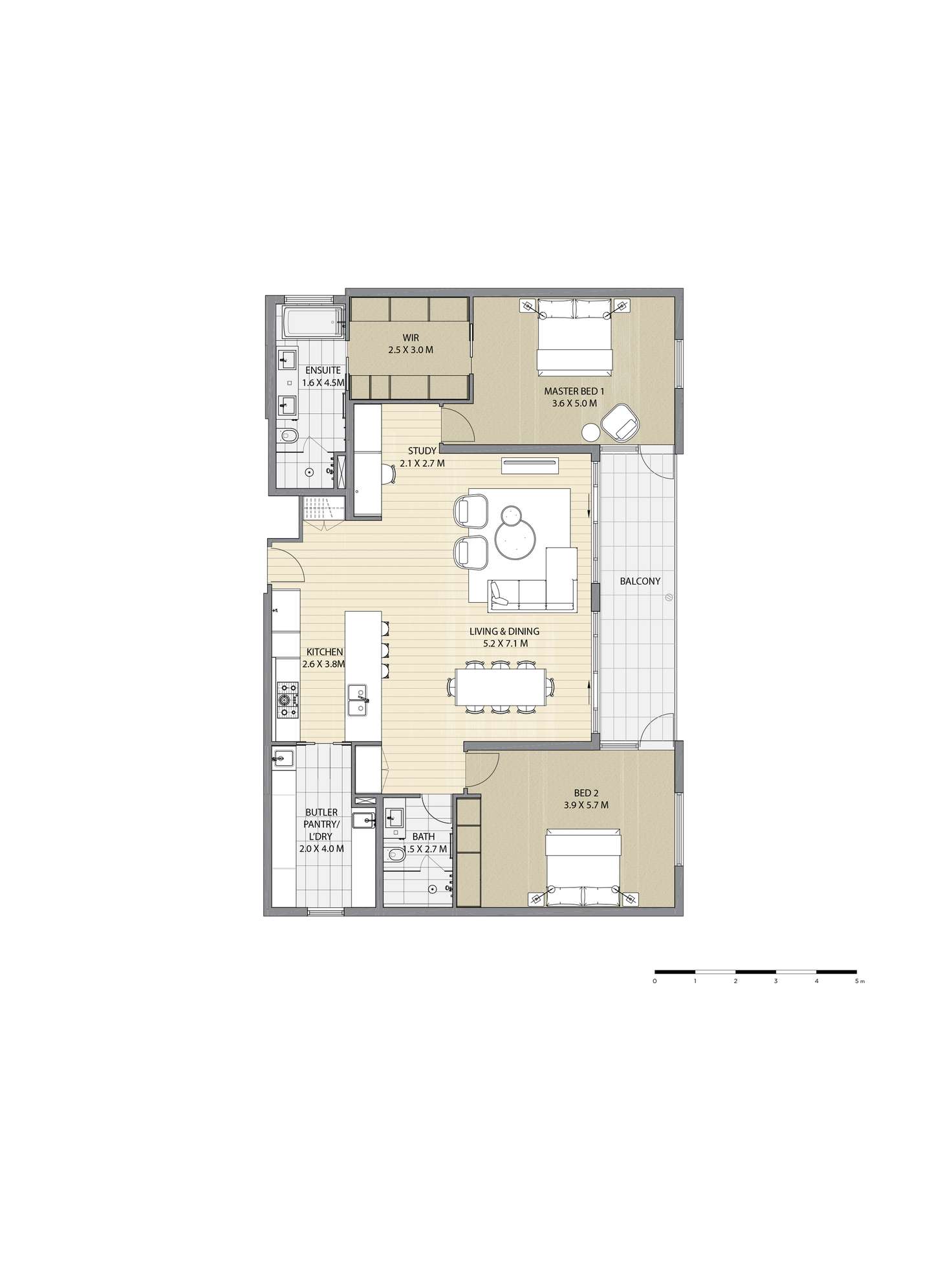 Floorplan of Homely apartment listing, G04/43 Balaclava Road, St Kilda East VIC 3183
