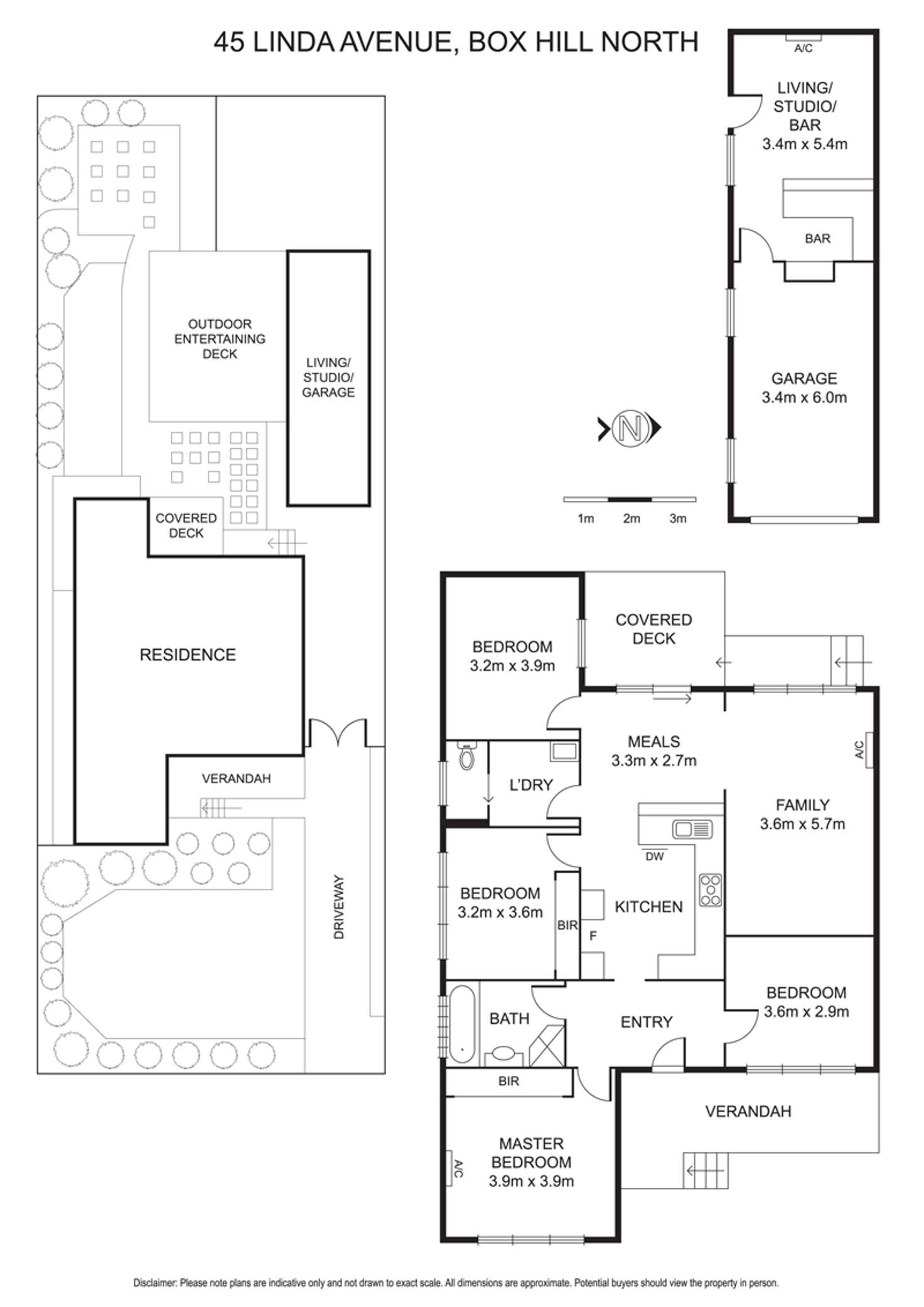 Floorplan of Homely house listing, 45 Linda Avenue, Box Hill North VIC 3129