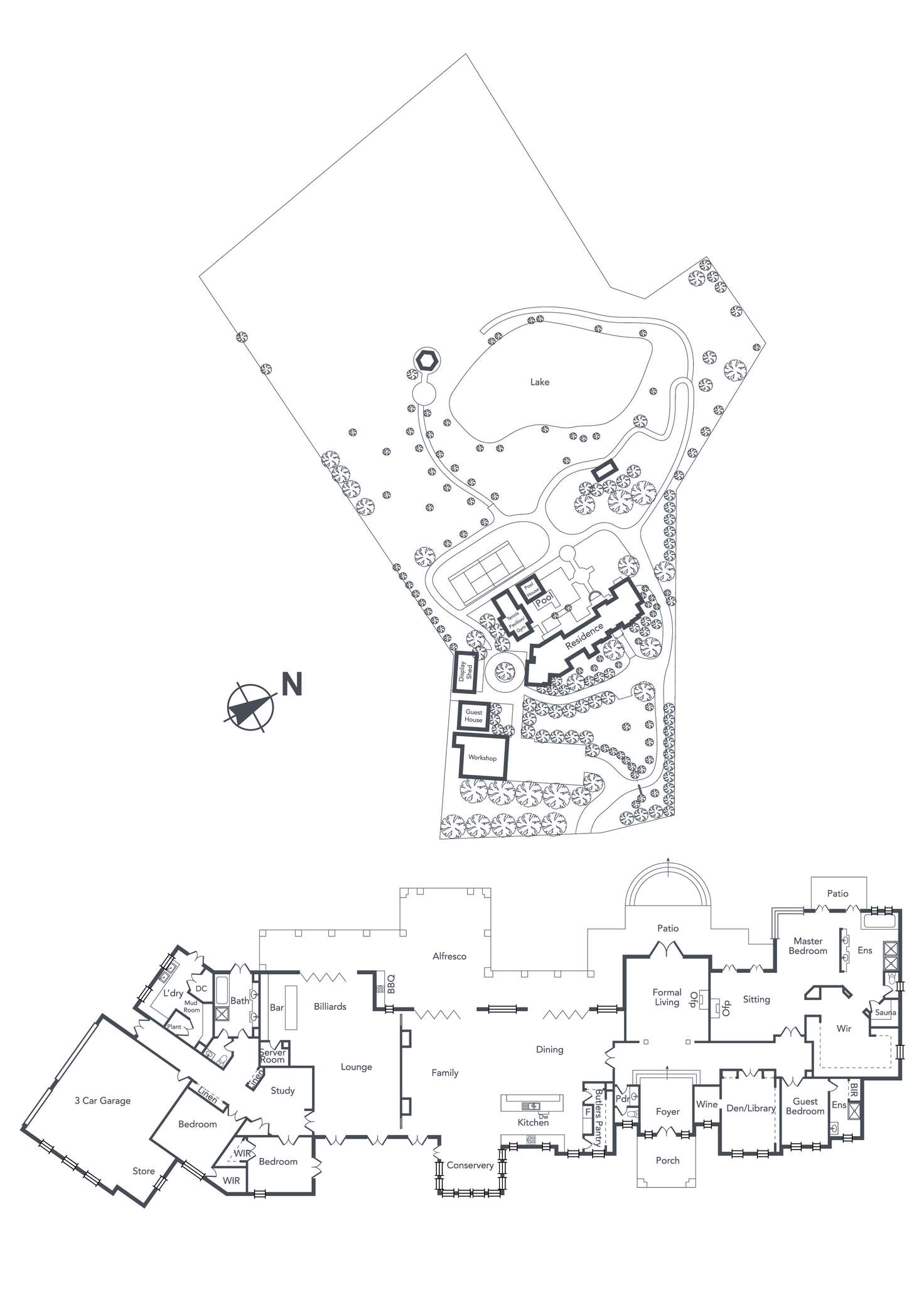 Floorplan of Homely house listing, 181 Harkaway Road, Harkaway VIC 3806