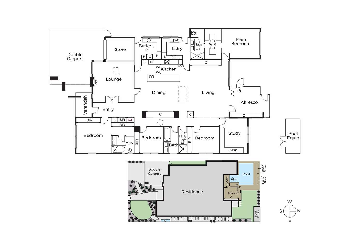 Floorplan of Homely house listing, 4 Lorrean Avenue, Brighton East VIC 3187
