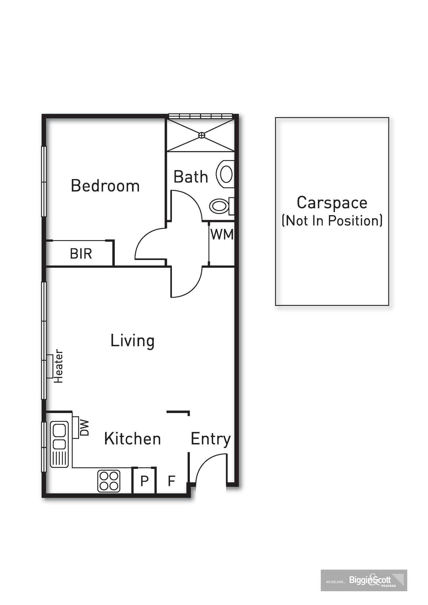 Floorplan of Homely apartment listing, 8/28 Lewisham Road, Prahran VIC 3181