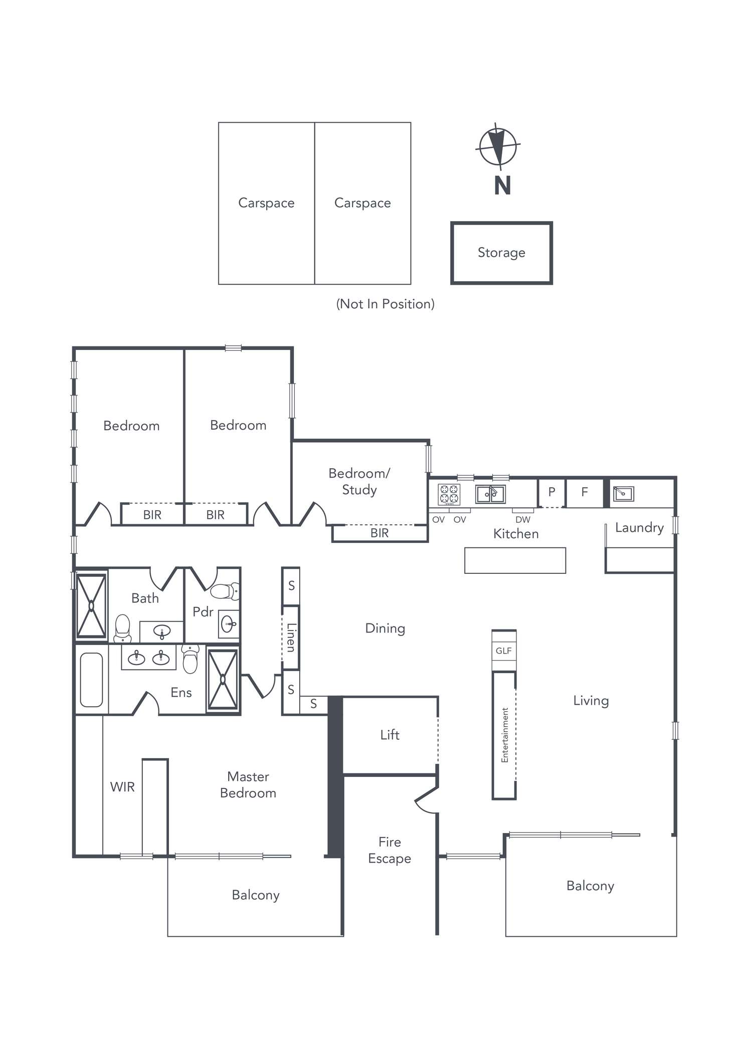 Floorplan of Homely apartment listing, 201/636 Malvern Road, Prahran VIC 3181