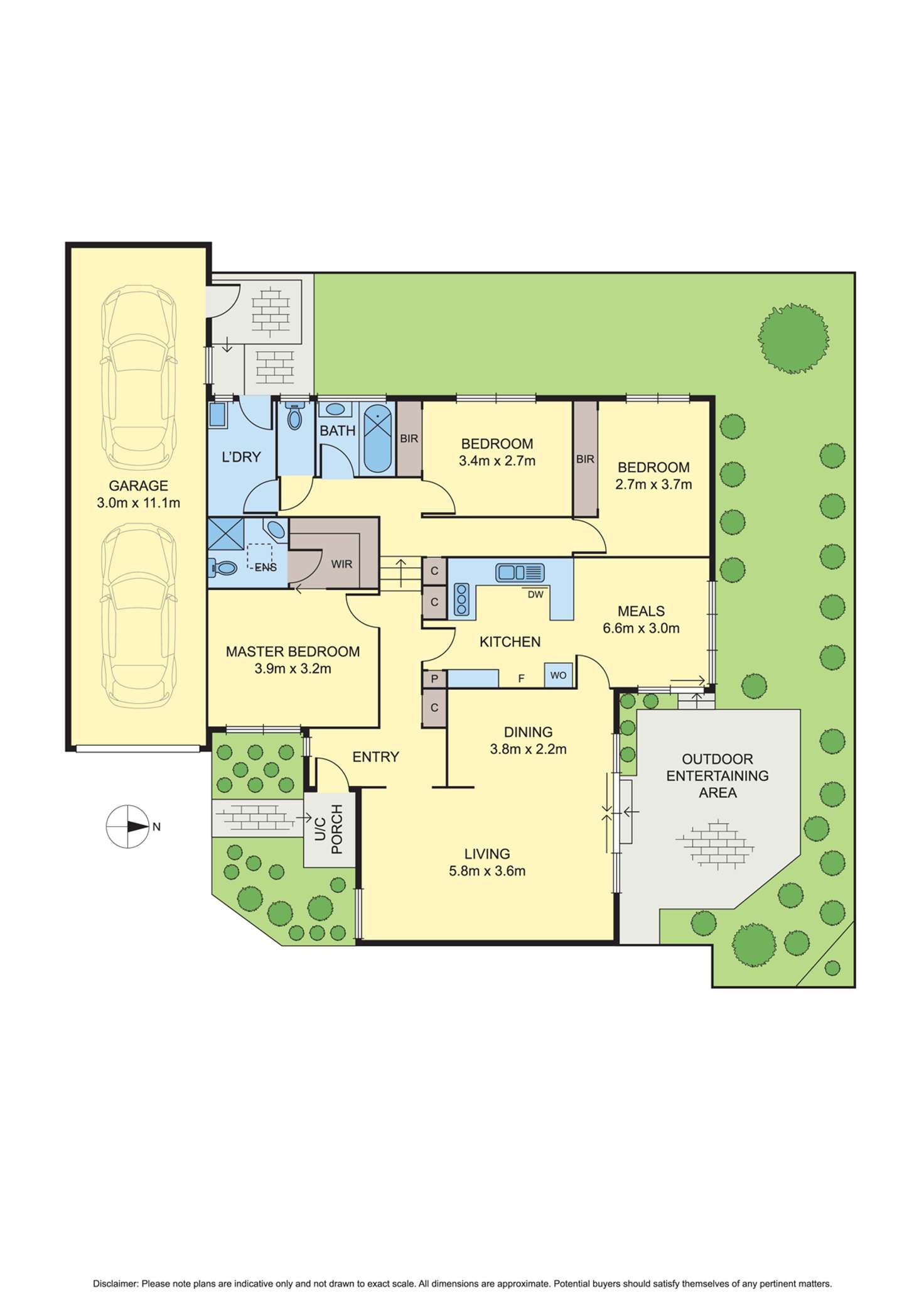 Floorplan of Homely unit listing, 2/11 Elizabeth Street, Malvern VIC 3144