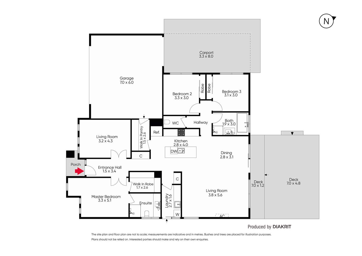 Floorplan of Homely house listing, 13 Rattray Court, Canadian VIC 3350