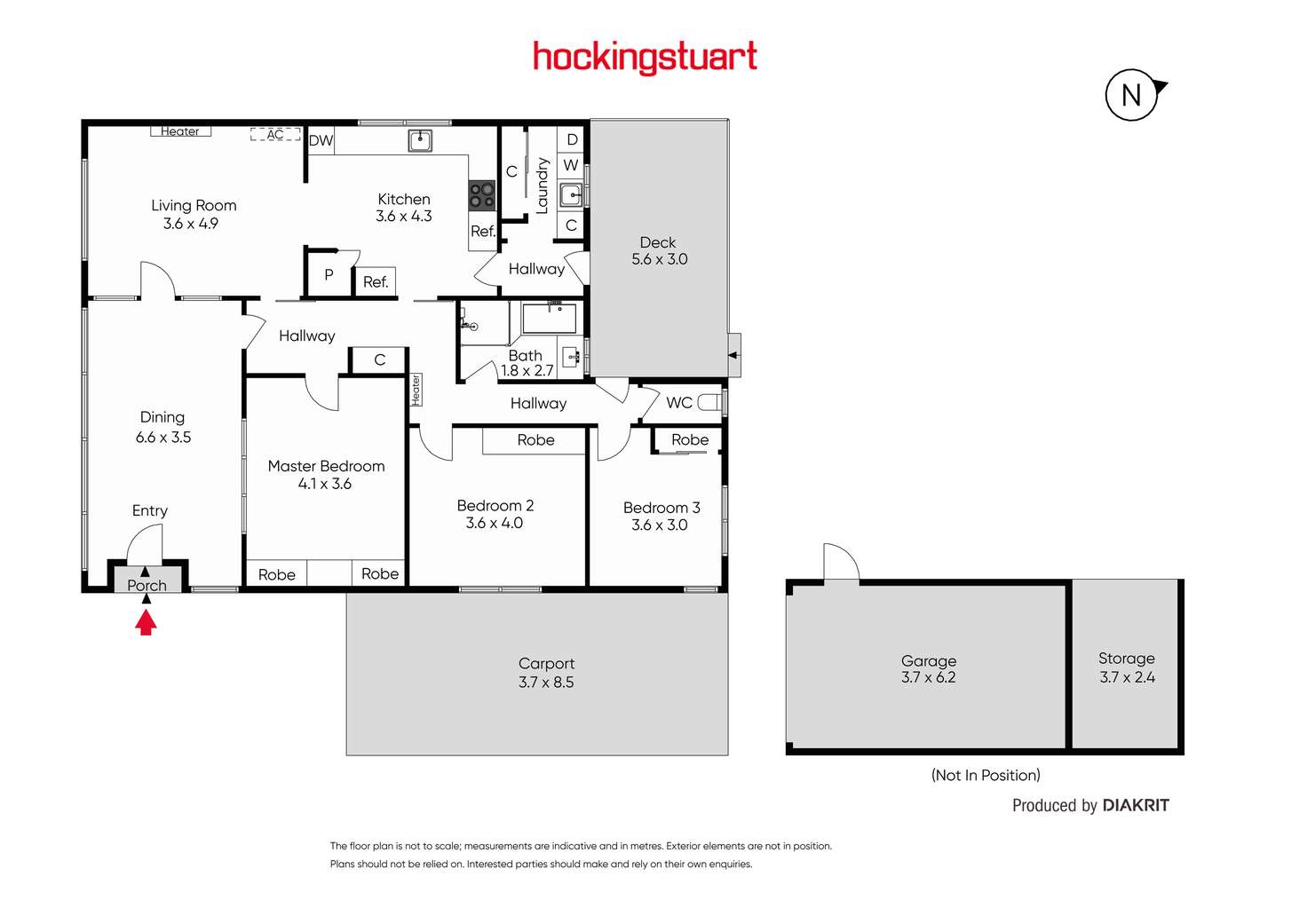 Floorplan of Homely house listing, 16 Lawrence Street, Alfredton VIC 3350