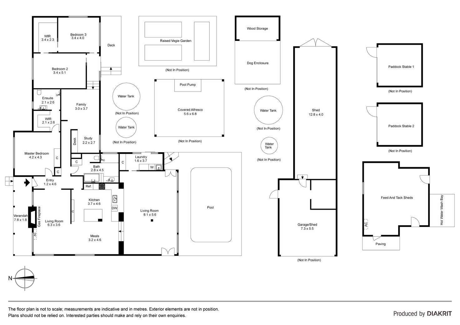 Floorplan of Homely acreageSemiRural listing, 83 Bittern Dromana Road, Balnarring VIC 3926